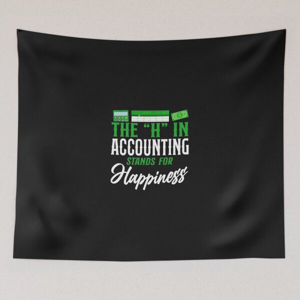 Item preview, Accounting 'H' Happiness Humorous Accountant Gift designed and sold by iwaskojankat.