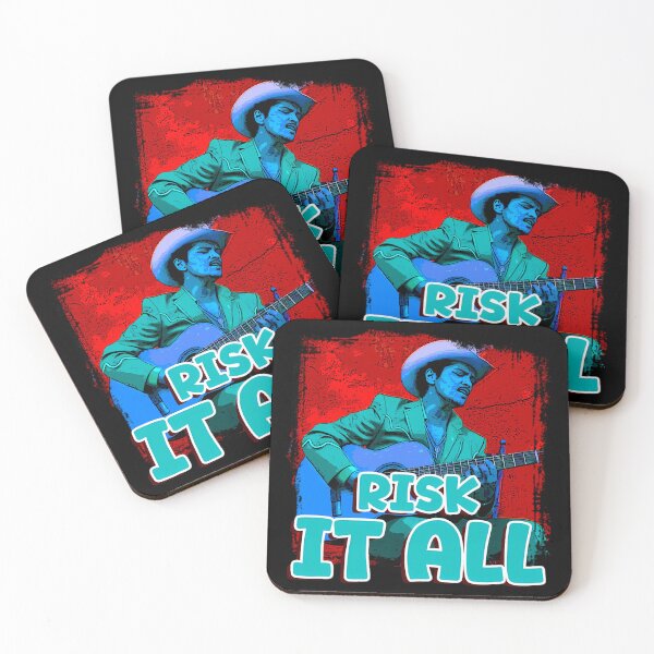 Item preview, Risk It All Inspired Country Rock Music Design designed and sold by GilliNitzsche.