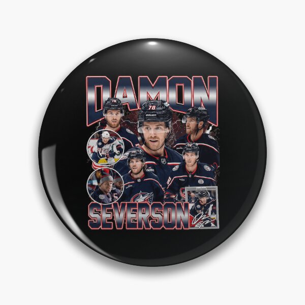 Item preview, Damon Severson Vintage Hockey Collage Graphic designed and sold by KlarePower.