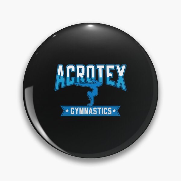 Item preview, Acrotex Gymnastics Power Silhouette Blue Design designed and sold by iwaskojankat.