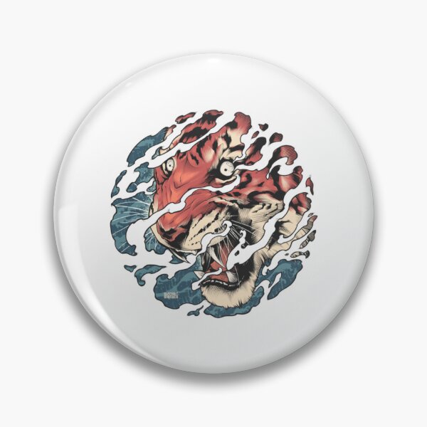 Artikelvorschau, Tora – Japanisches Tiger-Tattoo entworfen und verkauft von Nikolausgage.