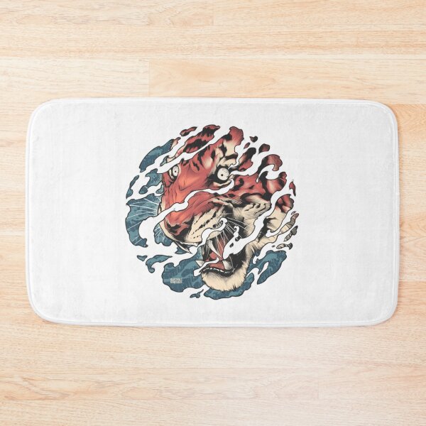 Item preview, Tora - Japanese tiger tattoo designed and sold by Nikolausgage.