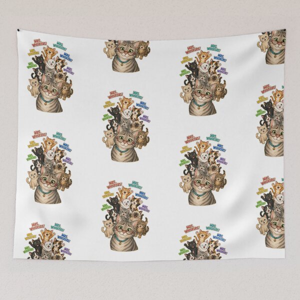 Item preview, Mrs. Whiskers! – Funny Cat Teacher and Kittens designed and sold by NinaCreator.