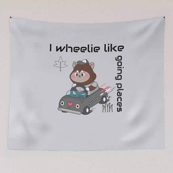 Item preview, I wheelie like going places-V3 designed and sold by CHIEF-HAT STORE.