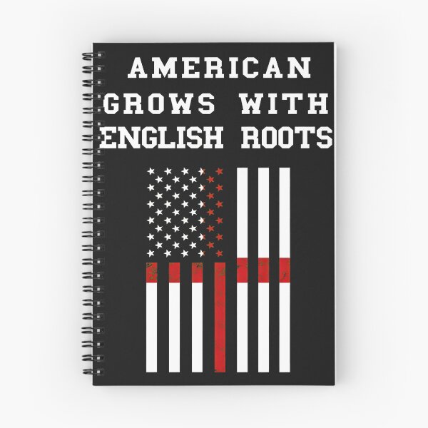 Item preview, American Grows With English Roots Flag Design designed and sold by iwaskojankat.