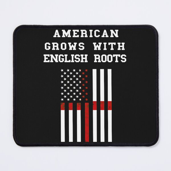 Item preview, American Grows With English Roots Flag Design designed and sold by iwaskojankat.