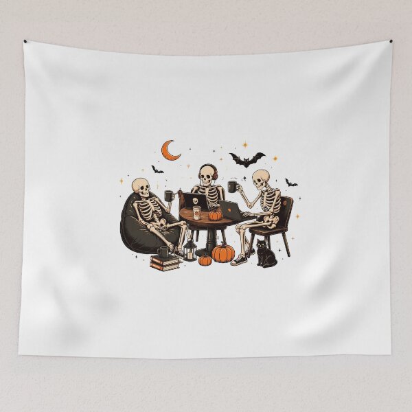 Item preview, Funny Skeleton Ultrasound Tech Halloween designed and sold by felixpalette.