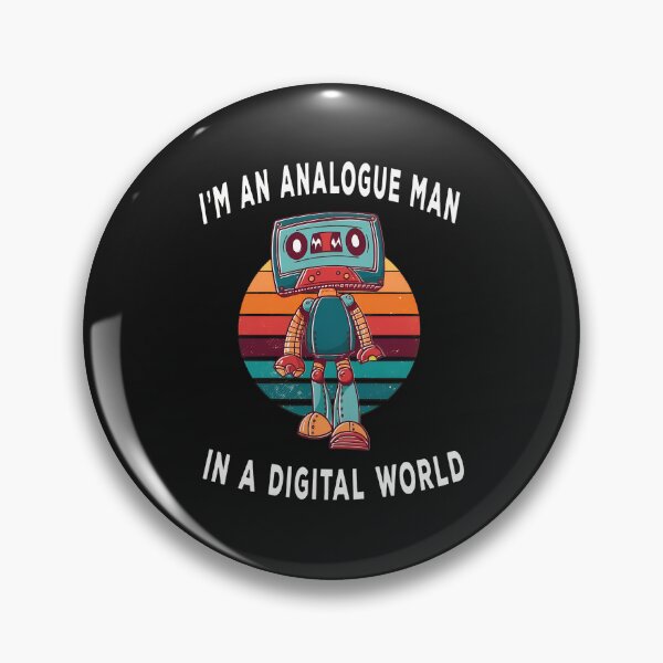 Item preview, Analogue Man Robot Cassette Retro Sunset designed and sold by iwaskojankat.