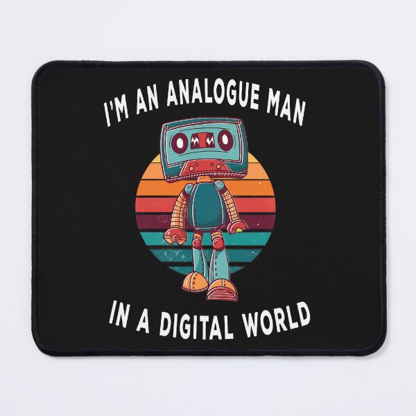 Item preview, Analogue Man Robot Cassette Retro Sunset designed and sold by iwaskojankat.