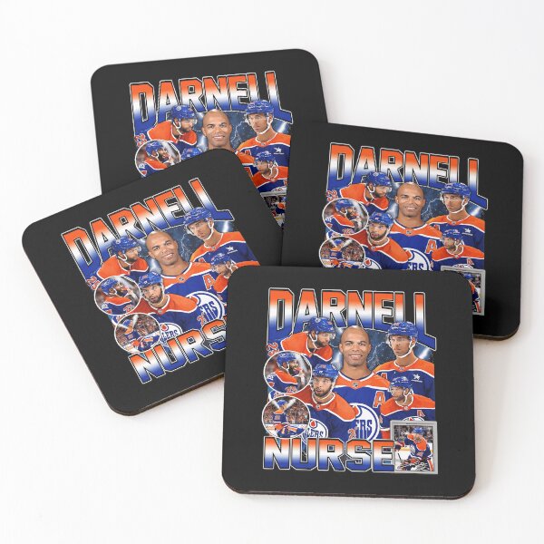 Item preview, Darnell Nurse Vintage Edmonton Hockey Collage designed and sold by dixiemoor.
