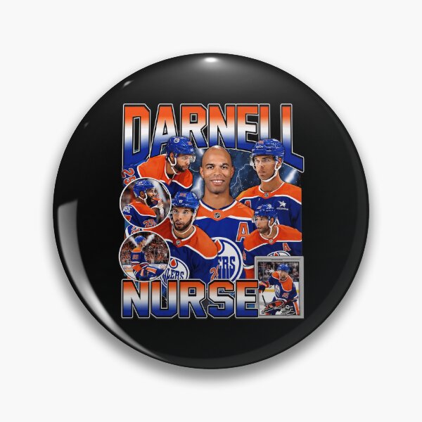 Item preview, Darnell Nurse Vintage Edmonton Hockey Collage designed and sold by dixiemoor.