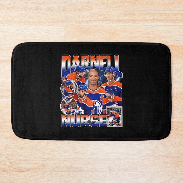Item preview, Darnell Nurse Vintage Edmonton Hockey Collage designed and sold by dixiemoor.