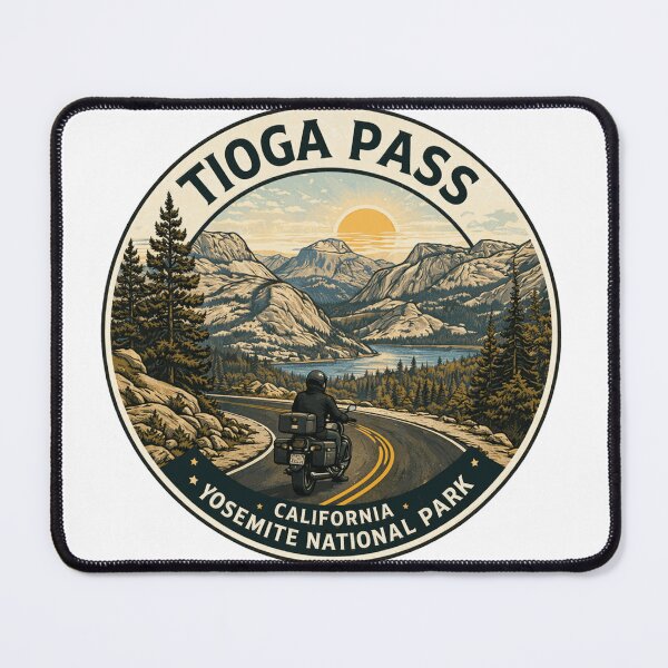 Item preview, Tioga Pass Emblem designed and sold by clarkfraser.
