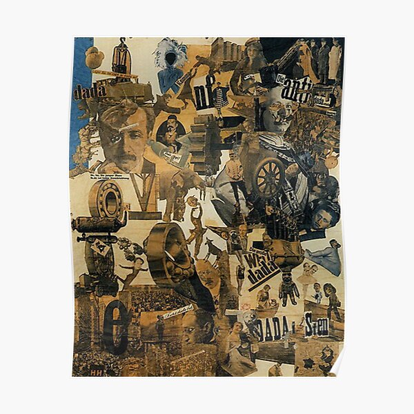 Favourite Artist - Hannah Hoch - Cut with the kitchen Knife through the beer belly of the Weimer republic Poster