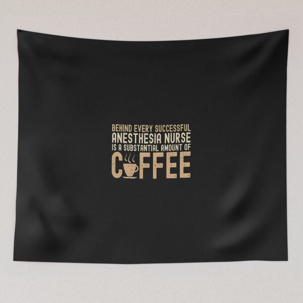 Item preview, Anesthesia Nurse Coffee Lover Funny Saying Design designed and sold by iwaskojankat.