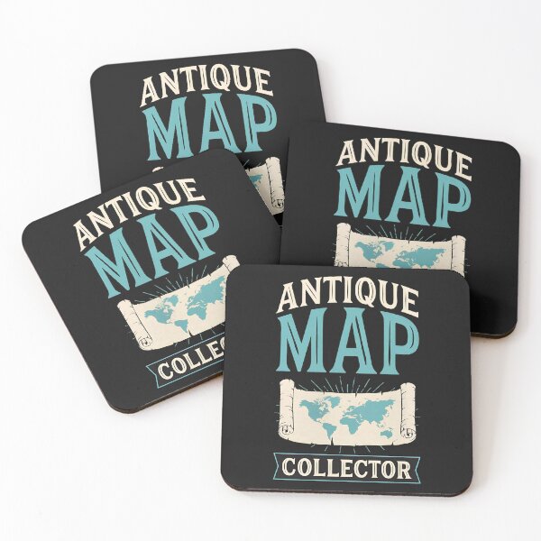 Item preview, Antique Map Collector Retro Vintage World Map Scroll Design designed and sold by iwaskojankat.
