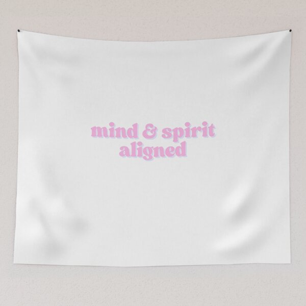 Item preview, mind & spirit aligned | baby pink designed and sold by dollhouseclub.