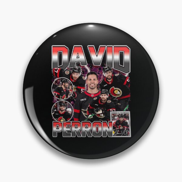 Item preview, David Perron Ottawa Hockey Vintage Collage designed and sold by audrinabab.