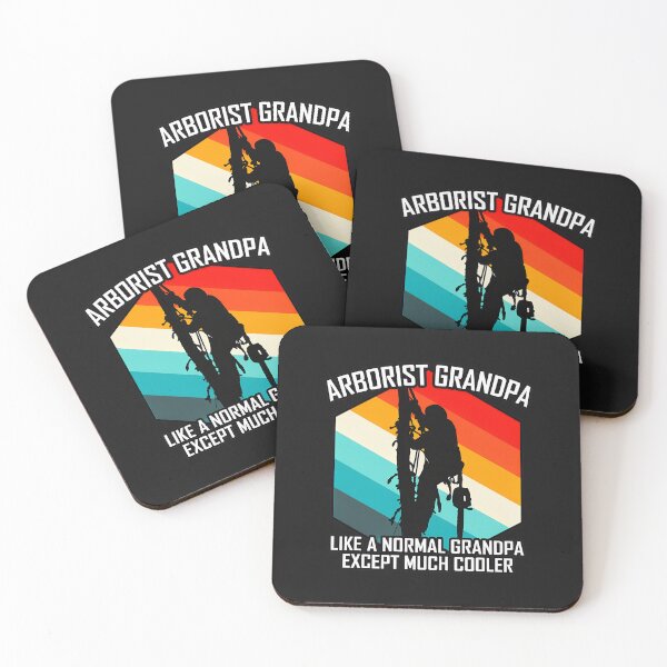 Item preview, Arborist Grandpa Retro Sunset Design designed and sold by iwaskojankat.
