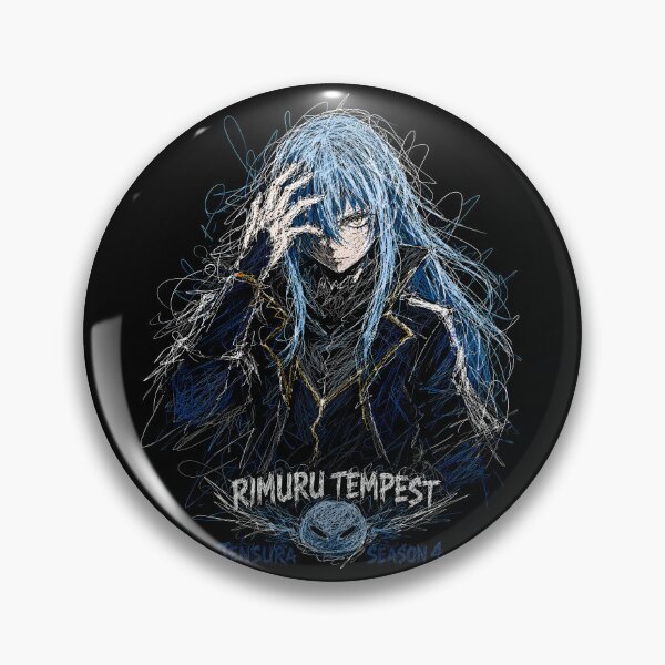 Item preview, Rimuru Tempest Scribble Tensura Demon Lord Anime Art designed and sold by SirLivy.