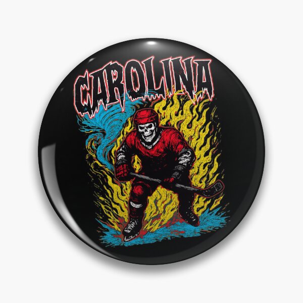 Item preview, Aggressive Hockey Skeleton Flames designed and sold by JonathanL66590.