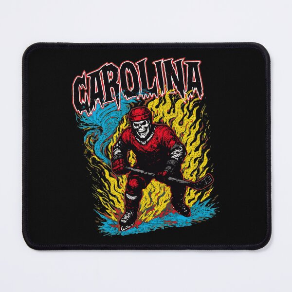 Item preview, Aggressive Hockey Skeleton Flames designed and sold by JonathanL66590.