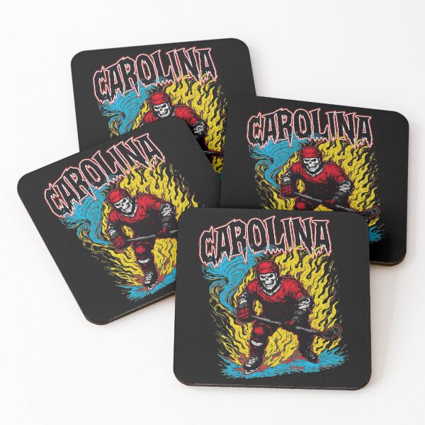 Item preview, Aggressive Hockey Skeleton Flames designed and sold by JonathanL66590.