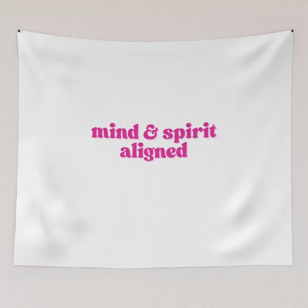 Item preview, mind & spirit aligned | hot pink designed and sold by dollhouseclub.