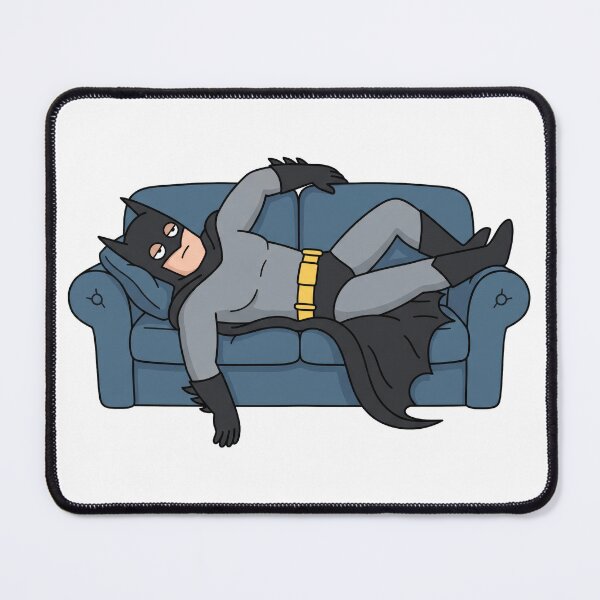 Item preview, Vigilante Superhero Relaxing Couch Art designed and sold by The Mellonaire.