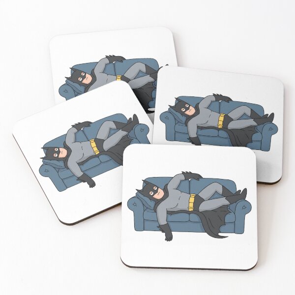 Item preview, Vigilante Superhero Relaxing Couch Art designed and sold by The Mellonaire.