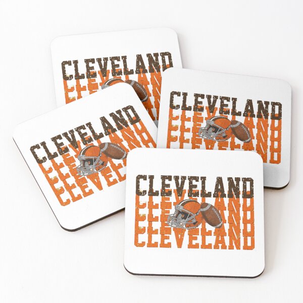 Item preview, Cleveland Football Helmet Retro Style designed and sold by MessiasTruax.