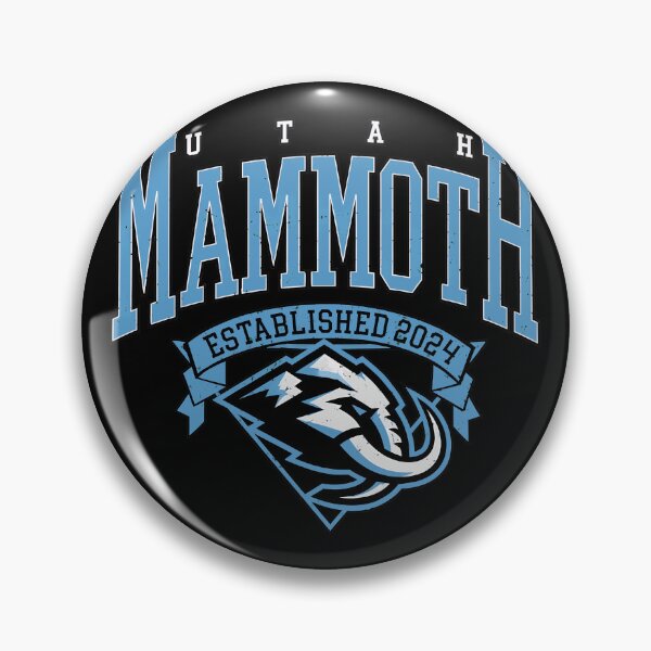 Aperçu de l'œuvre Utah Mammoth, créé en 2024, Vintage Sports créée et vendue par BrittneyM90491.