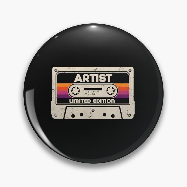 Item preview, Artist Limited Edition Retro Cassette Tape Design designed and sold by unkngrauew.