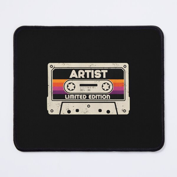 Item preview, Artist Limited Edition Retro Cassette Tape Design designed and sold by unkngrauew.
