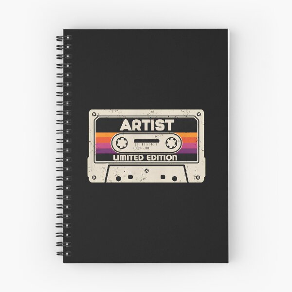 Item preview, Artist Limited Edition Retro Cassette Tape Design designed and sold by unkngrauew.
