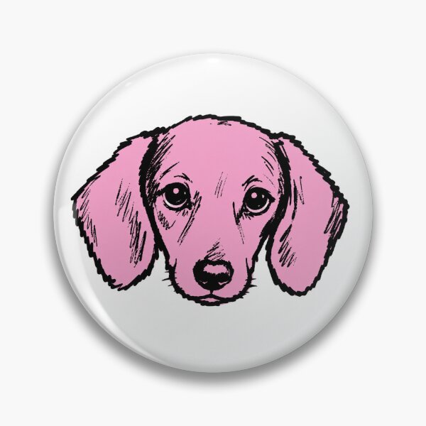 Item preview, Cute dachshund drawing baby puppy adorable kawaii dog designed and sold by goodiefoodie.