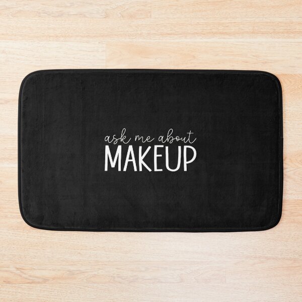 Item preview, Ask Me About Makeup Or Leave Me Alone Funny Cosmetic designed and sold by iwaskojankat.