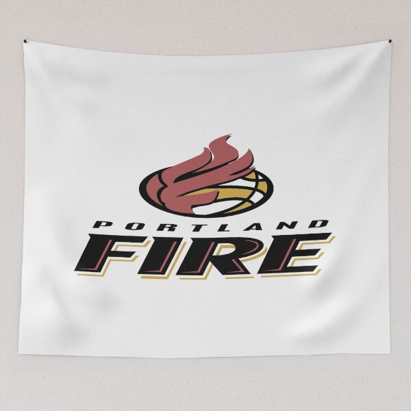 Item preview, Wretched Portland Fire Basketball King designed and sold by Mariflowers.