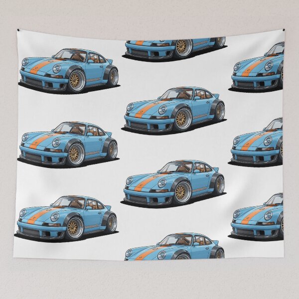 Item preview, Porsche 911 Cartoon designed and sold by ToonMyRide.