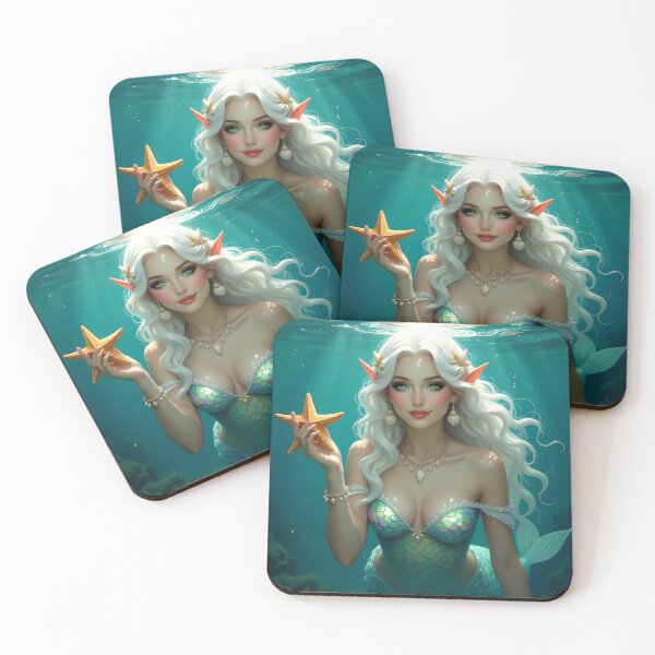 Item preview, Nereid with Starfish designed and sold by Jaenne.studio.