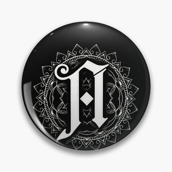 Item preview, Copy of Gothic A Mandala Black White Red -75 designed and sold by Divascorner.