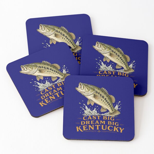 Item preview, Kentuckians Spots Bluegrass Fishing Angler designed and sold by taiche.