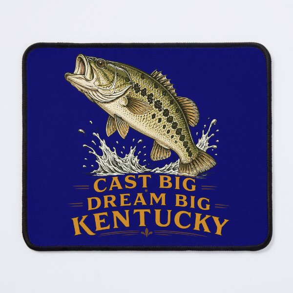 Item preview, Kentuckians Spots Bluegrass Fishing Angler designed and sold by taiche.