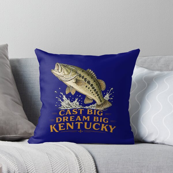Item preview, Kentuckians Spots Bluegrass Fishing Angler designed and sold by taiche.