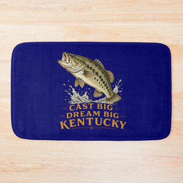 Item preview, Kentuckians Spots Bluegrass Fishing Angler designed and sold by taiche.