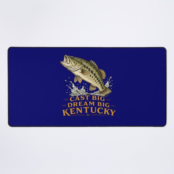 Item preview, Kentuckians Spots Bluegrass Fishing Angler designed and sold by taiche.