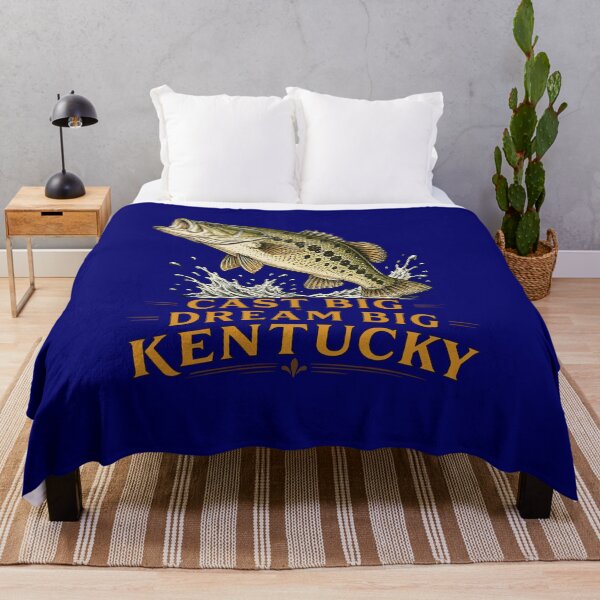 Item preview, Kentuckians Spots Bluegrass Fishing Angler designed and sold by taiche.