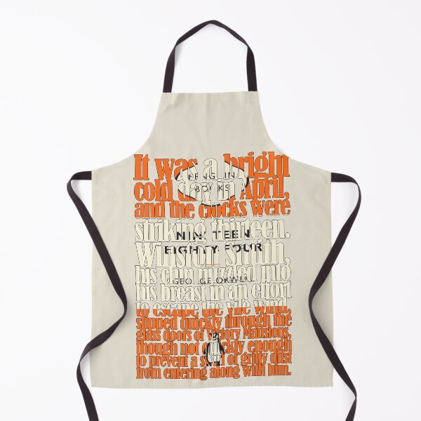 Item preview, Nineteen Eighty-Four Opening Penguin Book Stencil designed and sold by Cathedral of Curiosity.