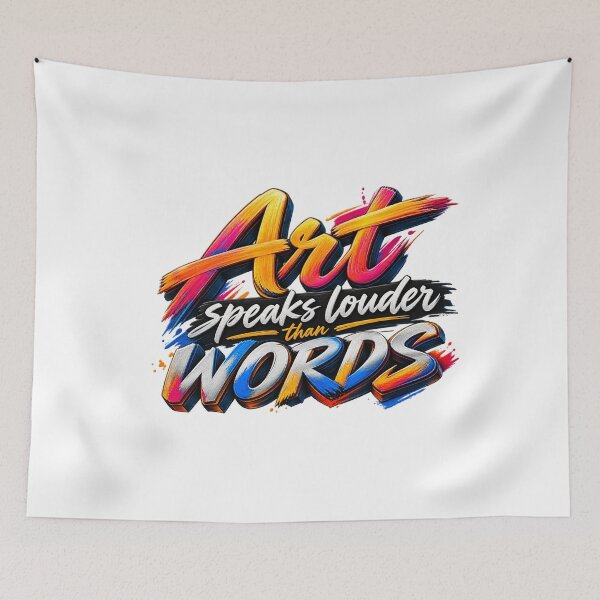 Item preview, Art Speaks Louder Than Words designed and sold by bolaAura.