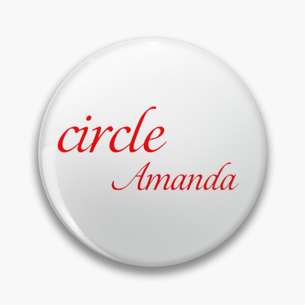 Item preview, Circle Amanda designed and sold by ReginaSeidman.